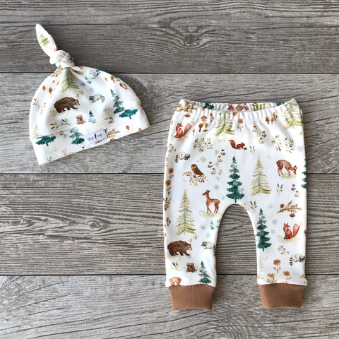 Woodland Forest Newborn Bundle